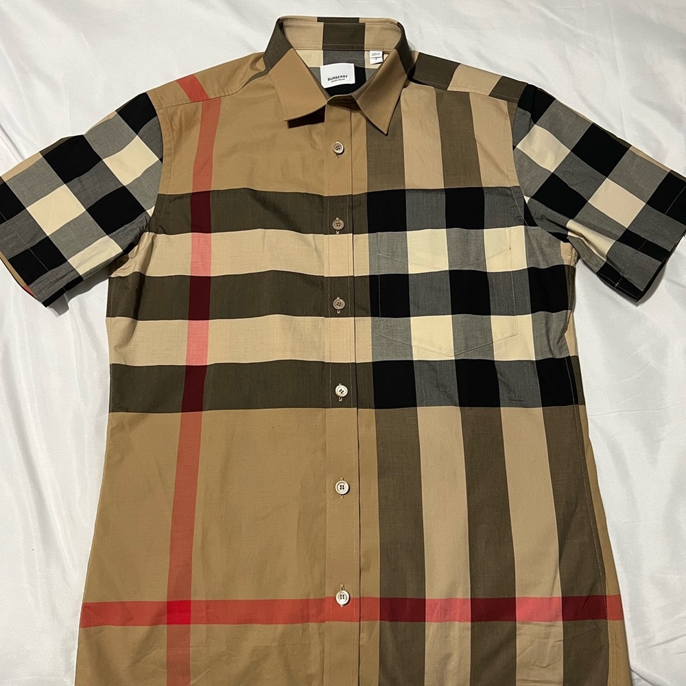 Burberry Somerton Check Short Sleeve Shirt